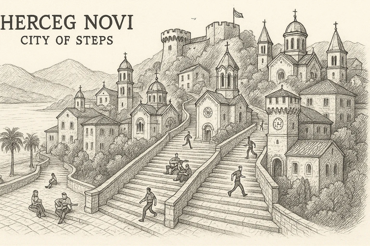 Herceg Novi: The City of 100,000 Steps